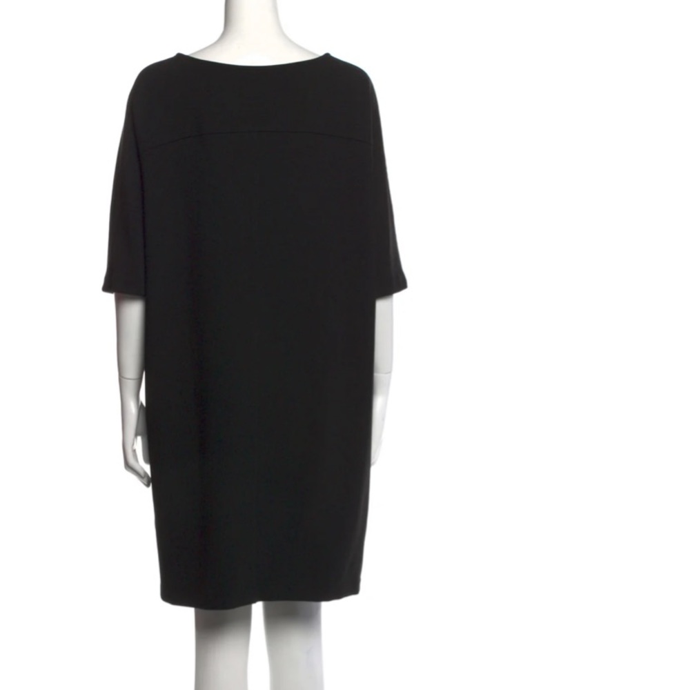 HATCH Maternity Shift Mini Short Dress Black Boat Neckline size 0 - Picture 3 of 11